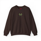 Minimalist Crossed Axes Sweatshirt