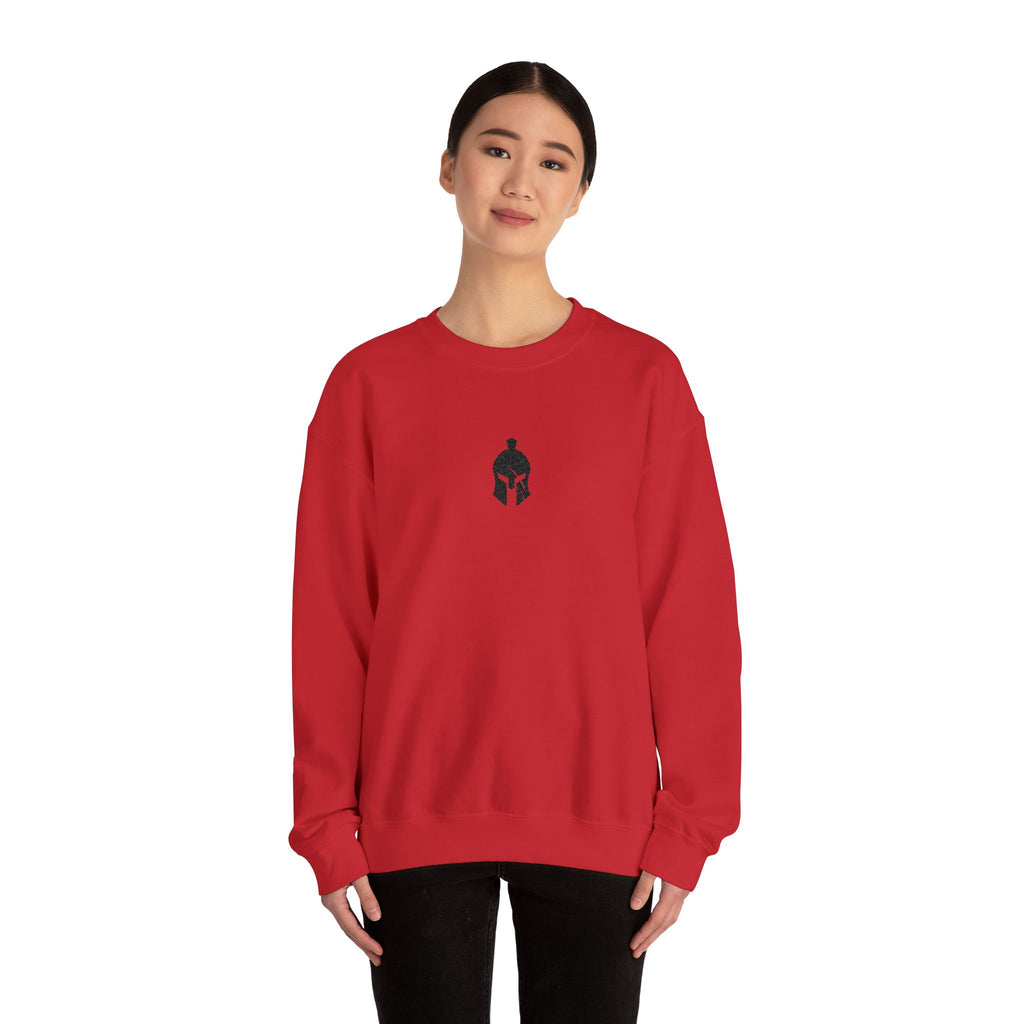 Minimalist Spartan Helmet Sweatshirt