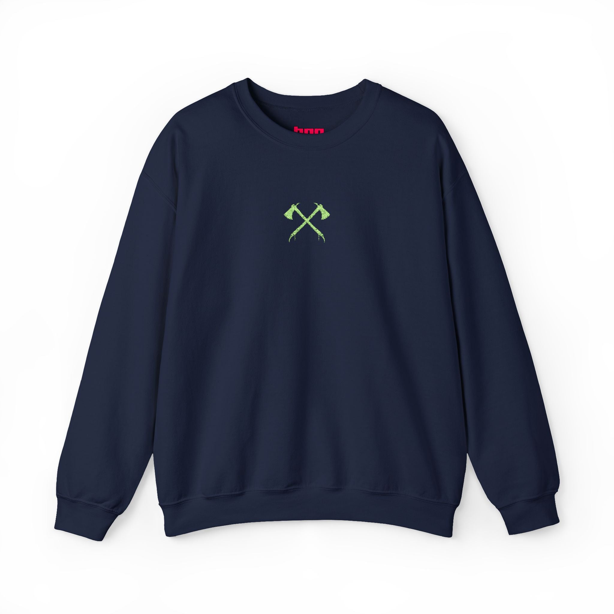 Minimalist Crossed Axes Sweatshirt
