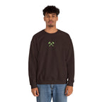 Minimalist Crossed Axes Sweatshirt