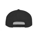 Shadow Embroidered Flat Bill Snapback