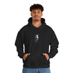 Artistic Face Back Print Hoodie
