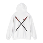 Dual Katana Hoodie Japanese Warrior Streetwear