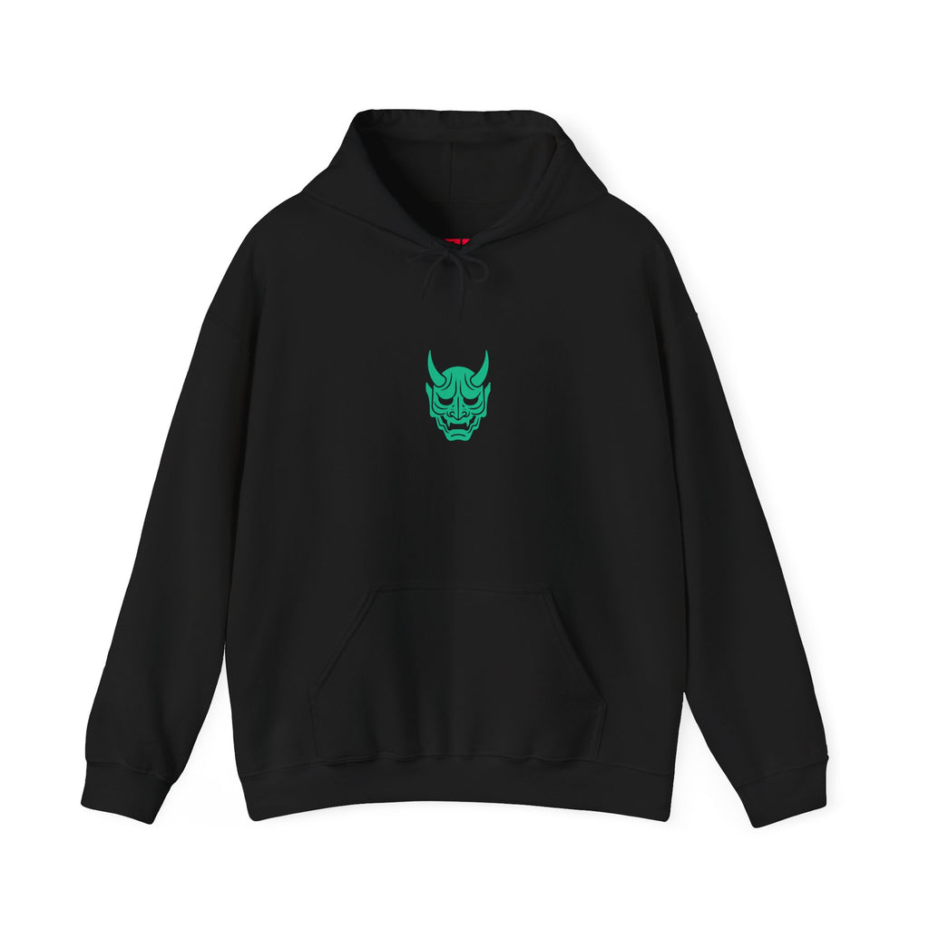 Japanese Demon Mask Hoodie