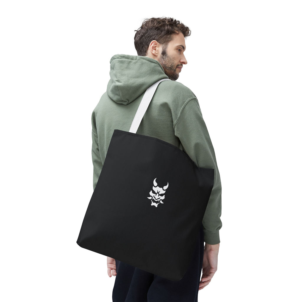 Oni Mask Graphic Tote Bag