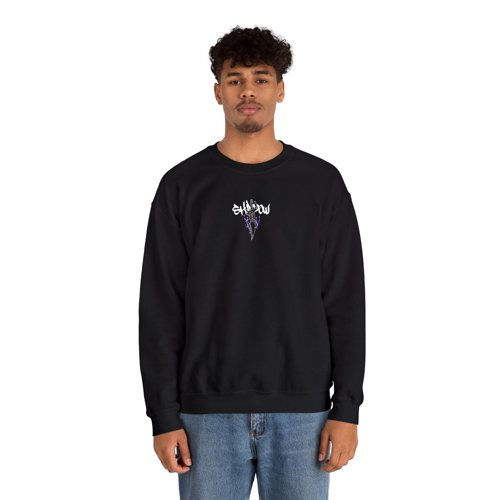 Shadow Embroidered Streetwear Sweatshirt
