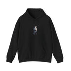 Artistic Face Back Print Hoodie